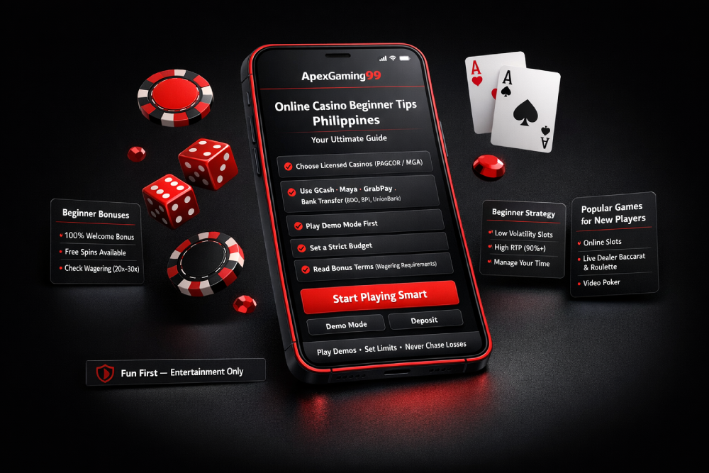 online casino beginner tips philippines
