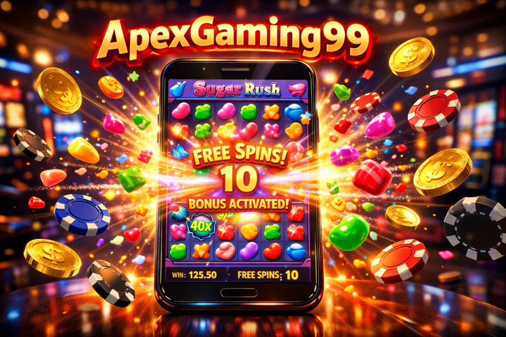 pragmatic play sugar rush no deposit bonus apexgaming99