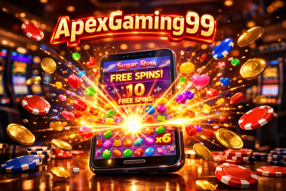 pragmatic play sugar rush no deposit bonus apexgaming99