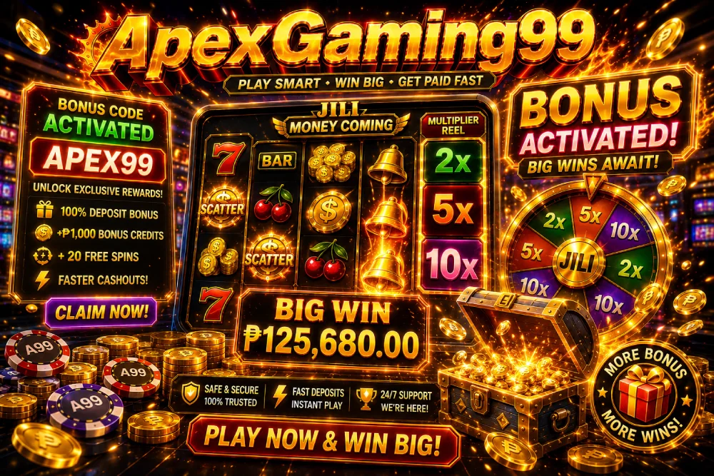 jili money coming bonus code apexgaming99