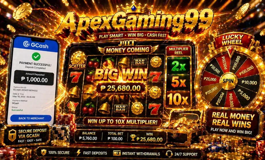 jili money coming gcash deposit apexgaming99