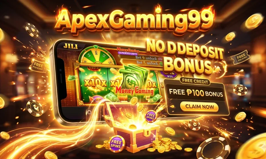 jili money coming no deposit bonus apexgaming99