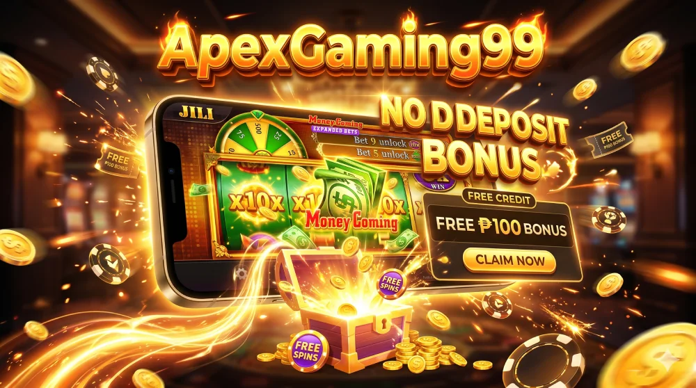 jili money coming no deposit bonus apexgaming99